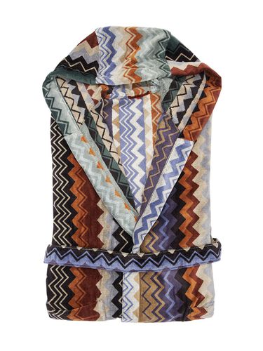 Giacomo Cotton Bathrobe - MISSONI HOME - Modalova