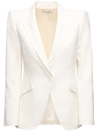 Viscose Blend Blazer - ALEXANDER MCQUEEN - Modalova