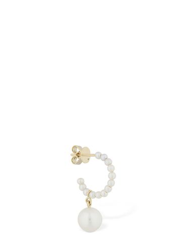 Marco Pearl Hoop Mono Earring - SOPHIE BILLE BRAHE - Modalova