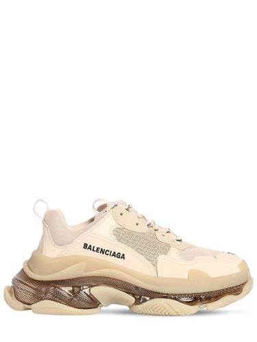 Mm Triple S Clear Sole Sneakers - BALENCIAGA - Modalova