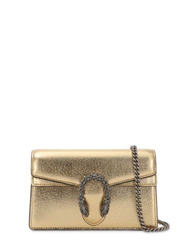 Mini Dionysus Leather Shoulder Bag - GUCCI - Modalova