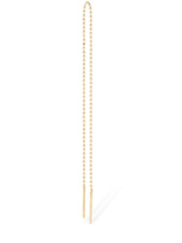 Limitless 18kt Gold Mono Earring - LIL MILAN - Modalova