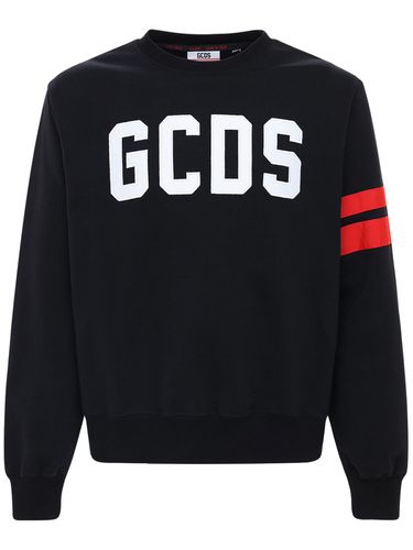 Logo Cotton Sweatshirt - GCDS - Modalova