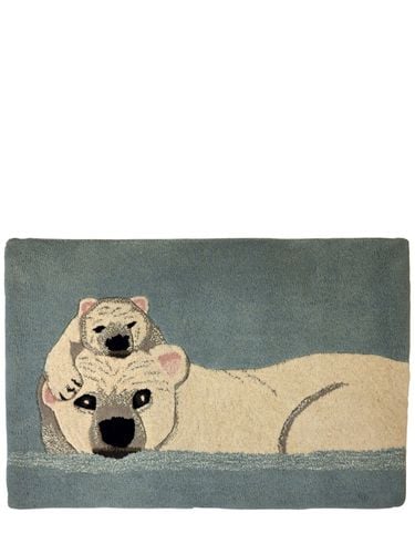 Polar Bear & Cub Rug - STUDIO MALEKI - Modalova