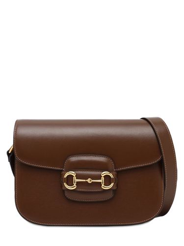 Horsebit Leather Bag - GUCCI - Modalova