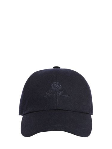 Logo Cashmere Storm System Baseball Cap - LORO PIANA - Modalova