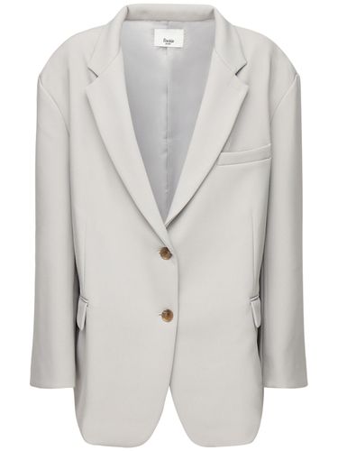 Bea Oversized Tech Twill Blazer - THE FRANKIE SHOP - Modalova