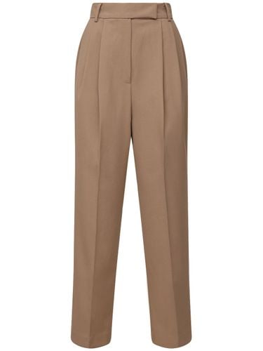 Bea Pleated Tech Twill Pants - THE FRANKIE SHOP - Modalova