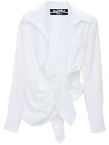 La Chemise Bahia Knotted Shirt - JACQUEMUS - Modalova