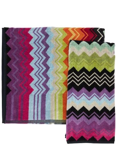 Set Of 2 Giacomo Cotton Towels - MISSONI HOME - Modalova