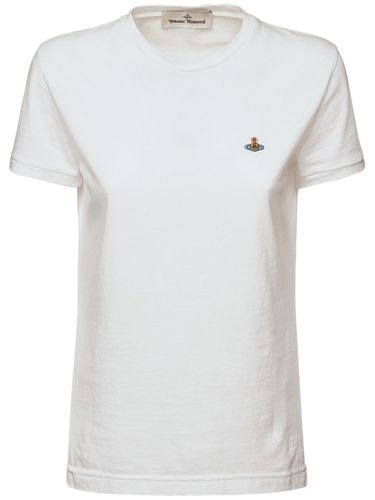 Classic Fit Organic Cotton T-shirt - VIVIENNE WESTWOOD - Modalova