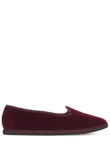 Mm Bordeaux Velvet Slippers - VIBI VENEZIA - Modalova