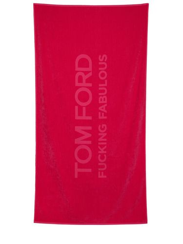 Fabulous Cotton Beach Towel - TOM FORD - Modalova