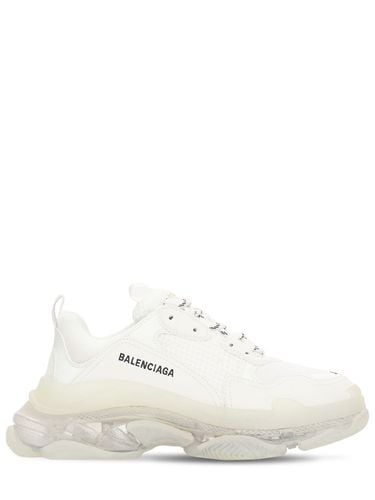 Mm Triple S Clear Sole Sneakers - BALENCIAGA - Modalova