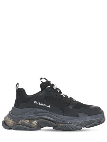 Mm Triple S Clear Sole Sneakers - BALENCIAGA - Modalova