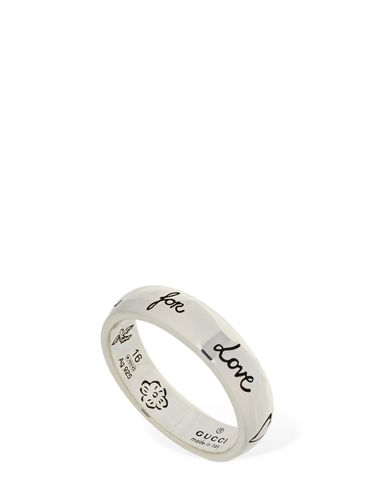 Blind For Love" Band Ring - GUCCI - Modalova