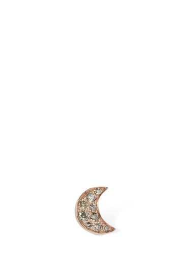 Kt Luna Stud Mono Earring W/ Diamonds - DODO - Modalova