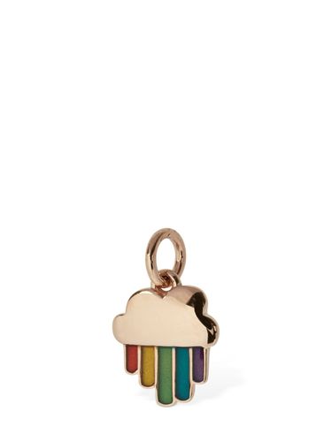 Kt Rose Gold Enamel Rainbow Charm - DODO - Modalova