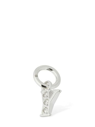 Colgante De Oro Blanco 18kt Y Diamantes - DODO - Modalova