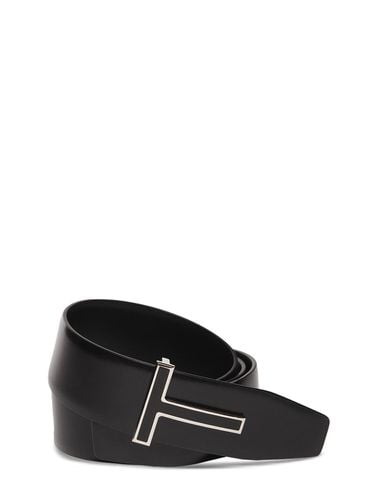 Cm T Reversible Leather Belt - TOM FORD - Modalova