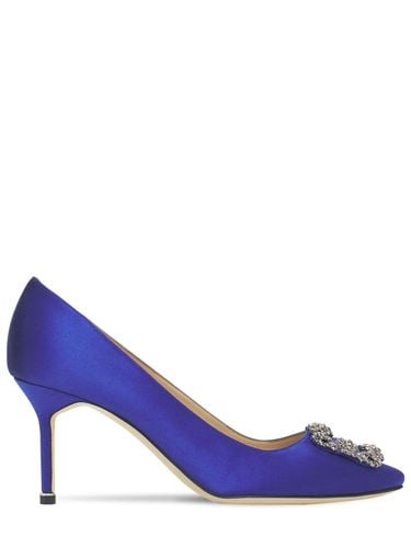 Mm Hangisi Satin Pumps - MANOLO BLAHNIK - Modalova