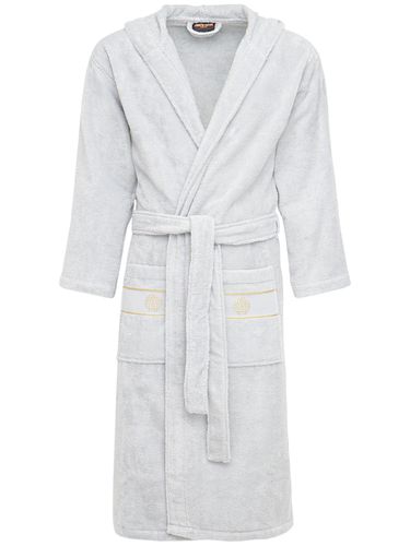 Gold New Cotton Bathrobe - ROBERTO CAVALLI - Modalova