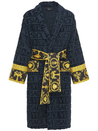 Barocco & Robe Bathrobe - VERSACE - Modalova