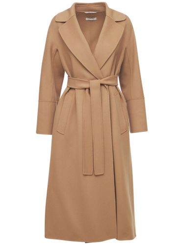 Elisa Double Wool Wrap Long Coat - 'S MAX MARA - Modalova