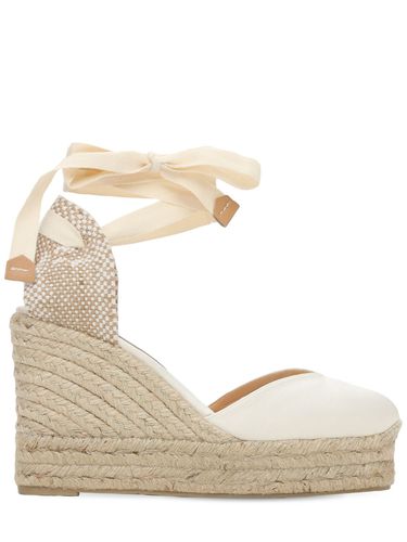 Mm Chiara Satin Espadrille Wedges - CASTAÑER - Modalova