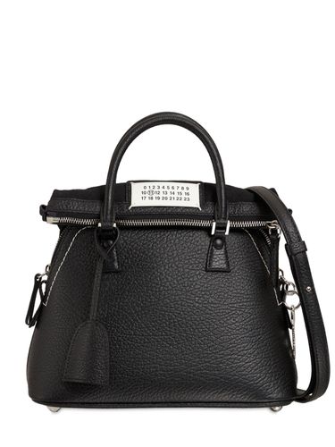 Mini 5ac Grained Leather Top Handle Bag - MAISON MARGIELA - Modalova