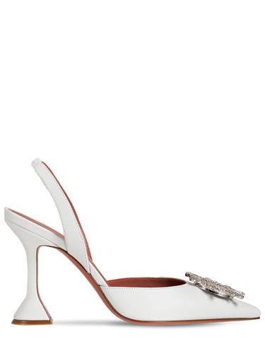 Mm Begum Leather Slingback Pumps - AMINA MUADDI - Modalova