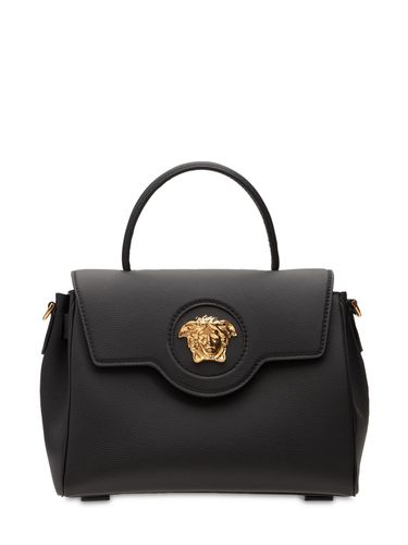 Borsa In Pelle Con Medusa - VERSACE - Modalova