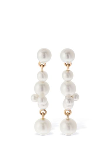 Kt & Pearl Holly Splash Earrings - SOPHIE BILLE BRAHE - Modalova