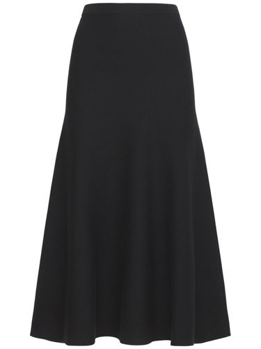 Freddie Wool Blend Knit Midi Skirt - GABRIELA HEARST - Modalova