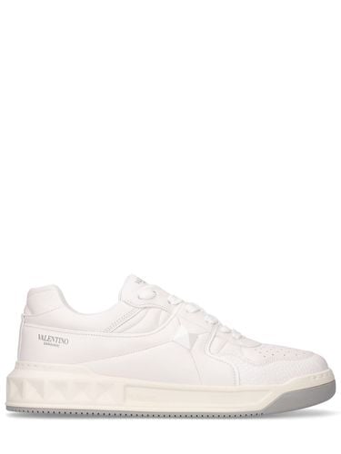 Mid-top Leather Sneakers - VALENTINO GARAVANI - Modalova