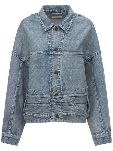 Cotton Denim Jacket - BALENCIAGA - Modalova