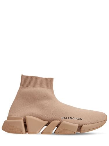 Mm Hohe Sneakers Aus Recyceltem Strick "speed" - BALENCIAGA - Modalova