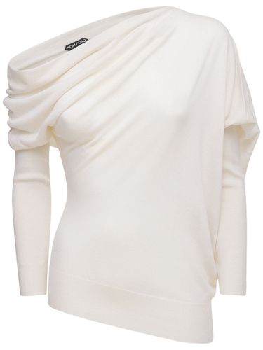 Cashmere & Silk Knit Sweater - TOM FORD - Modalova