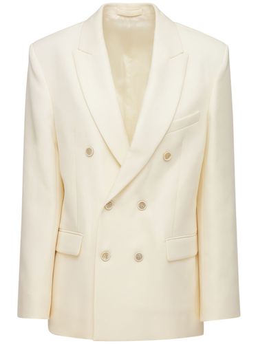 Double Breasted Wool Blazer - WARDROBE.NYC - Modalova