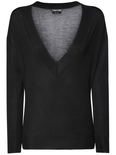 Cashmere & Silk Sweater - TOM FORD - Modalova