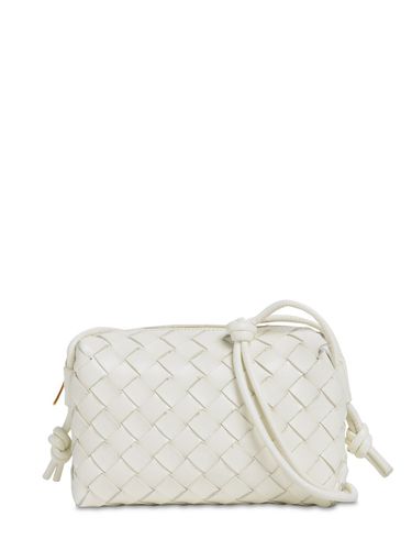 Bolso De Hombro Mini Loop De Piel - BOTTEGA VENETA - Modalova