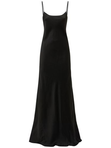 Cami Open Back Satin Midi Slip Dress - VICTORIA BECKHAM - Modalova