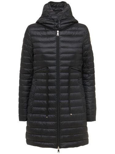 Chaqueta Larga De Plumas De Nylon - MONCLER - Modalova