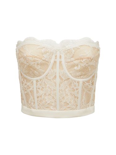 Lace Bustier Top - ALEXANDER MCQUEEN - Modalova