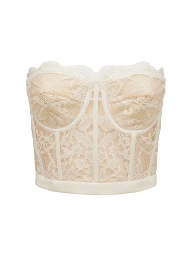 Top Spitzen Korsett - ALEXANDER MCQUEEN - Modalova