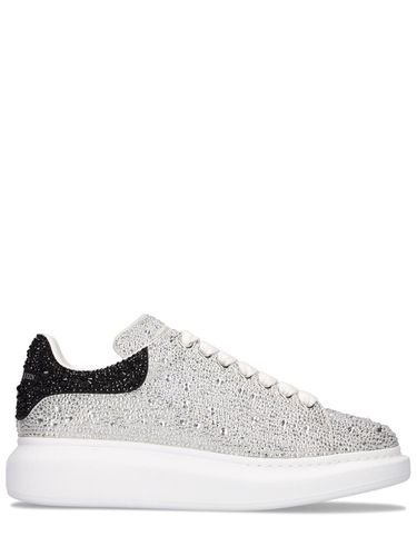 Mm Embellished Leather Sneakers - ALEXANDER MCQUEEN - Modalova