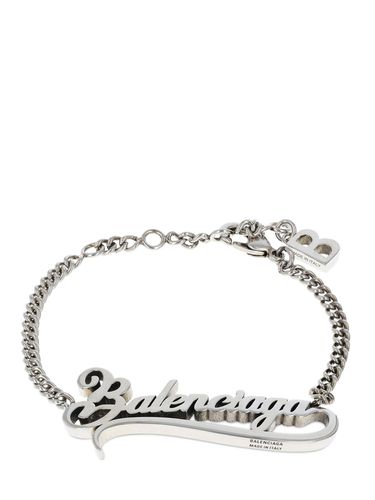 Typo Valentine Brass Bracelet - BALENCIAGA - Modalova