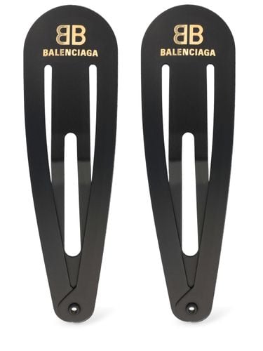 Set Of 2 Holli Hair Clips - BALENCIAGA - Modalova