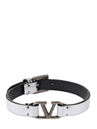 Rockstud Leather Belt Bracelet - VALENTINO GARAVANI - Modalova