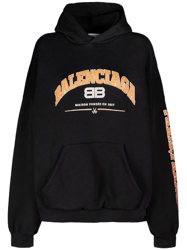 Maison Balenciaga Cotton Hoodie - BALENCIAGA - Modalova